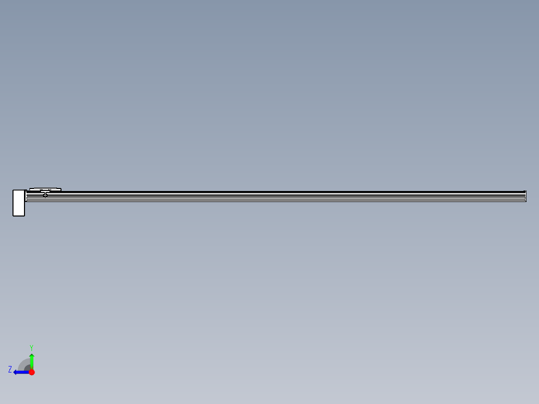 同步带全封闭直线模组TPA-HCB-14D-120-L2600-RP-C-P40-N3右视图