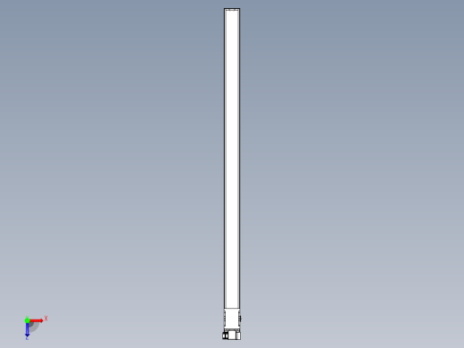 同步带全封闭直线模组TPA-HCB-14D-120-L2600-RP-C-P40-N3俯视缩略图