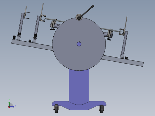 焊接变位机左视缩略图
