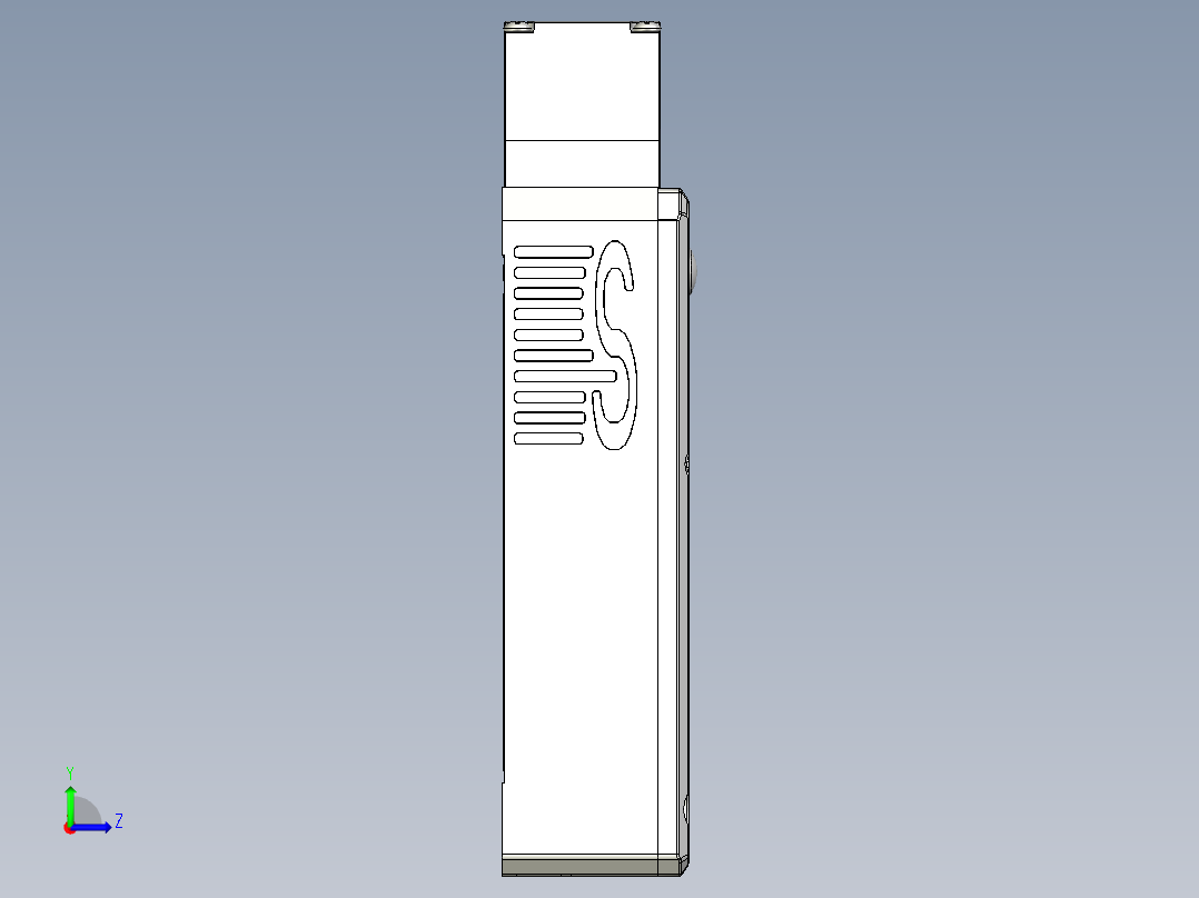 安全_区域传感器SDS03-2左视图
