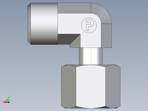 卡套式工业通用硬管接头EO_Standpipe_elbow_EVW08LOMDCF后视缩略图