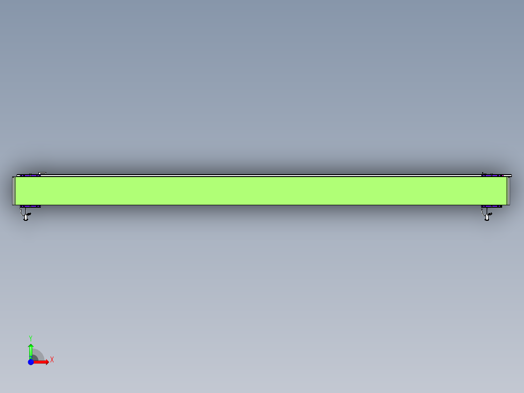 威洛博VL系列直线电机模组-2VL22H2-S3400前视图