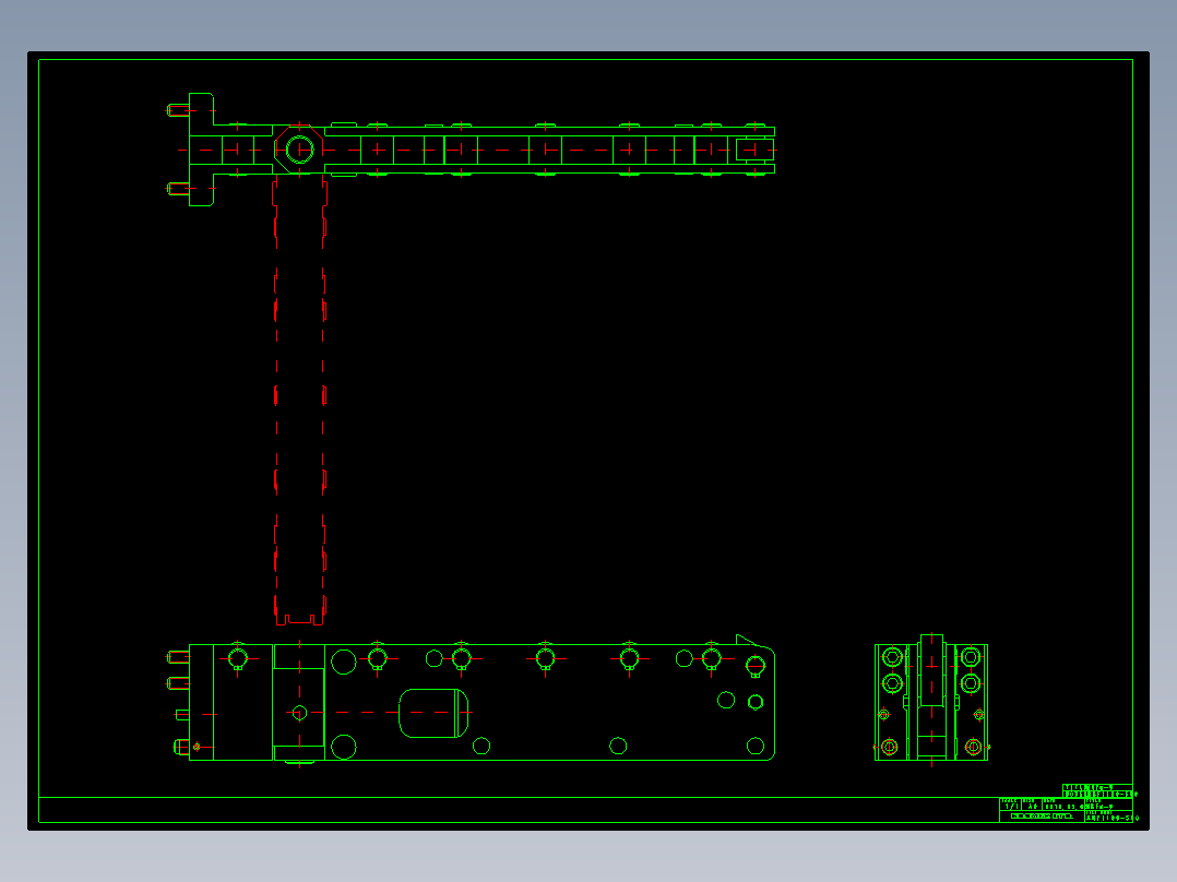 KOSMEKMRF1190-560多系列多零件图纸模型