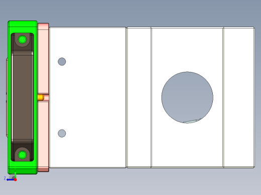 x1-c笔记本CNC工装夹具三维模型nc-gaiban右视缩略图