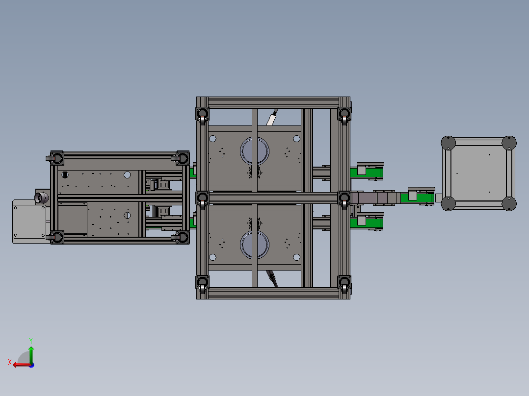 全自动车边机+上弹簧+相机检测后视图