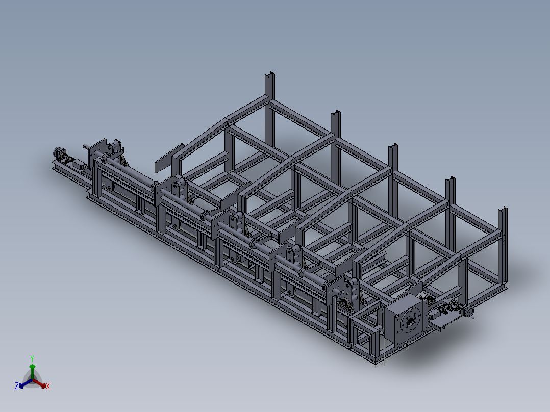 2023.02月-收料扎制机sw18可编辑正等轴测图