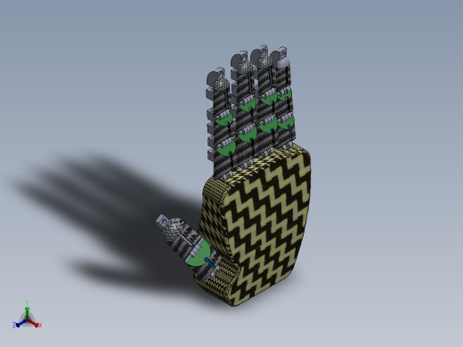 手掌正等轴测缩略图