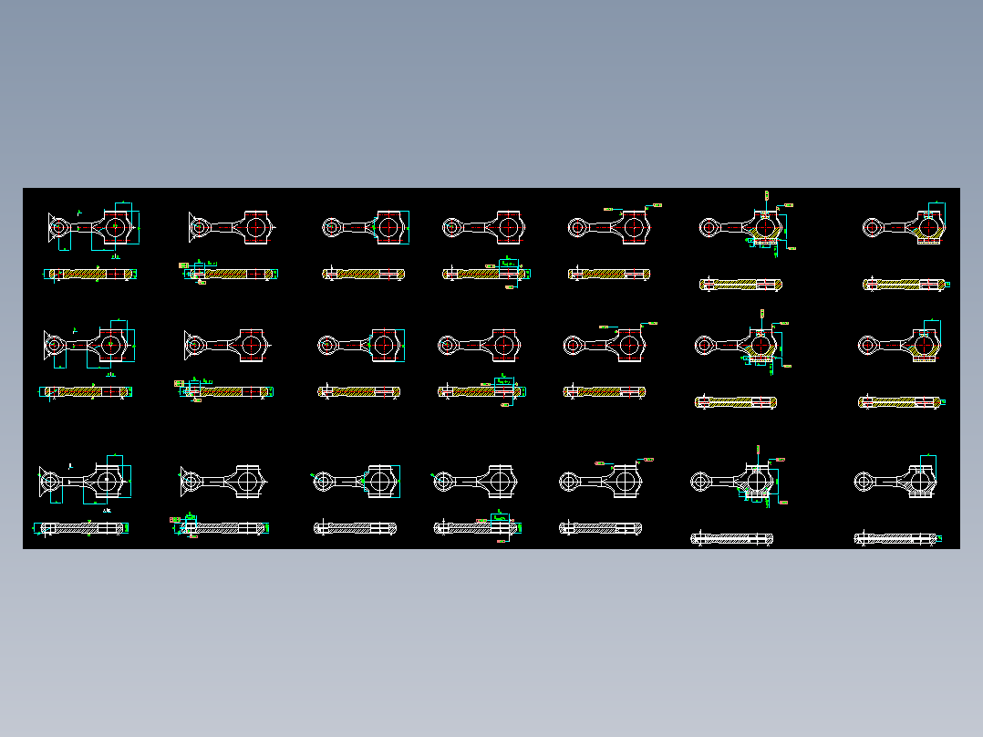 连杆零件的工艺规程及镗孔镗床夹具设计（说明书+二维图+工序卡）