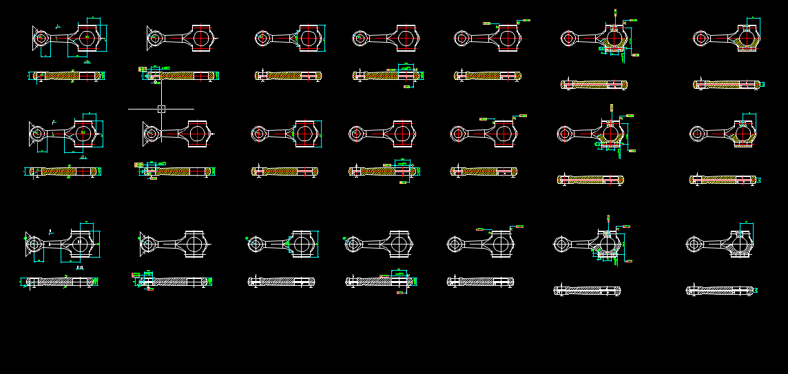 连杆零件的工艺规程及镗孔镗床夹具设计（说明书+二维图+工序卡）