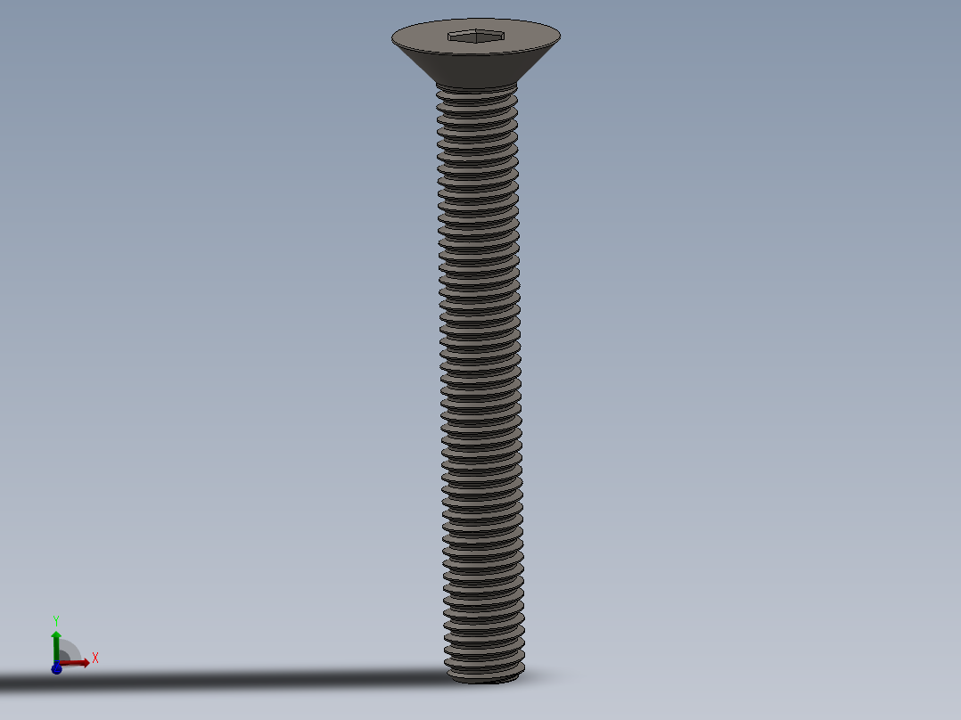 Screw_ISO_10642_M8x65_A2.SLDPRT主视图