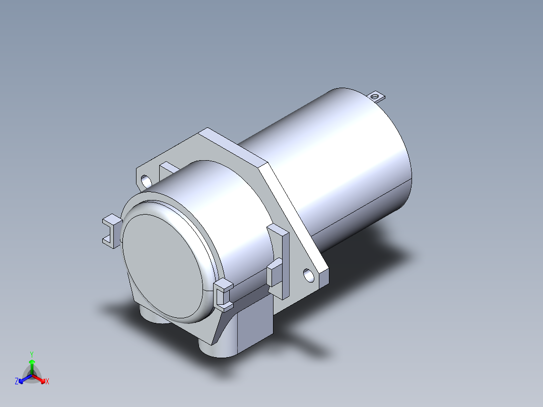 12伏剂量蠕动泵主视图