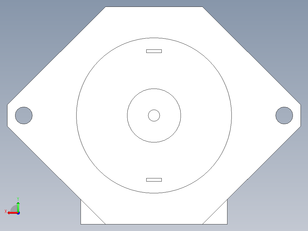 12伏剂量蠕动泵后视图