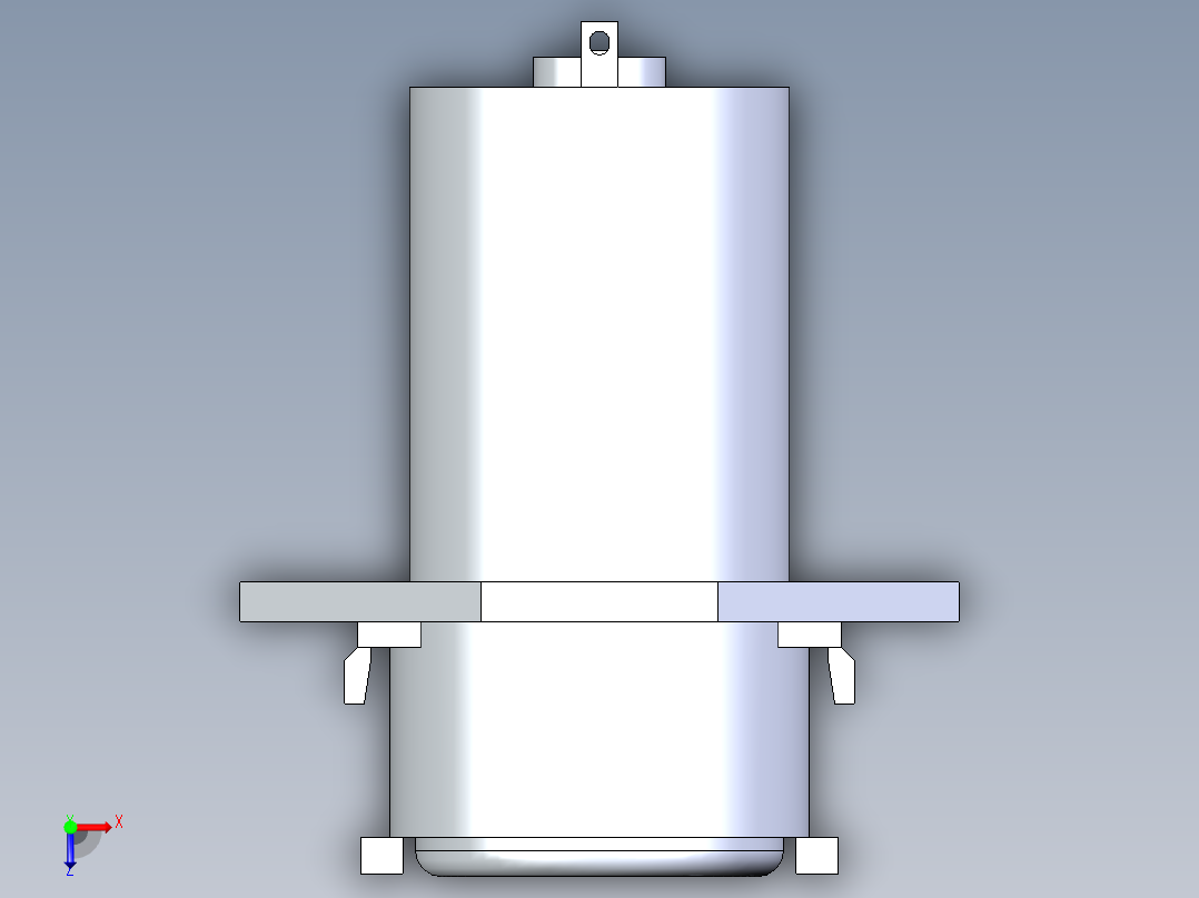 12伏剂量蠕动泵俯视图