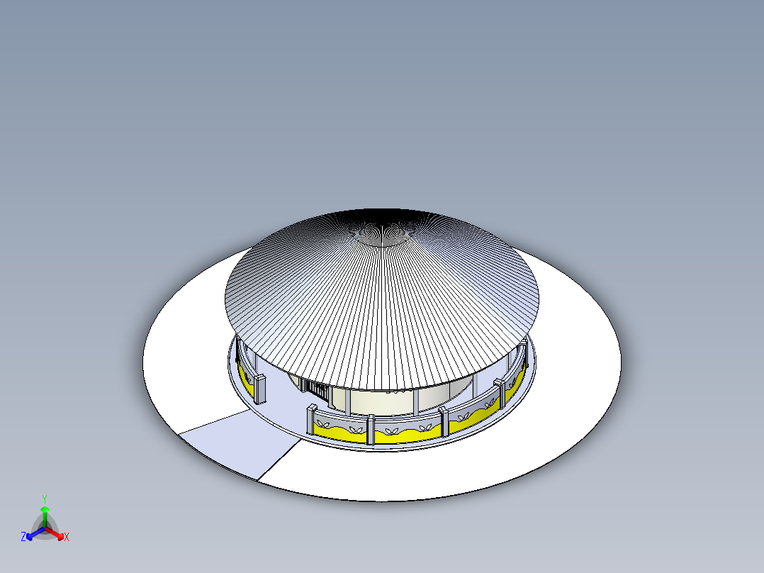 房子、建筑(26)正等轴测图