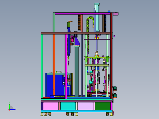 汽车车灯防水性能检测装置左视缩略图