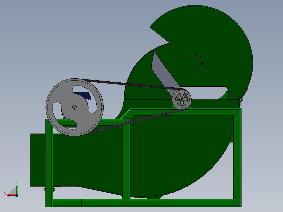 农业机械、播种机(135)后视图