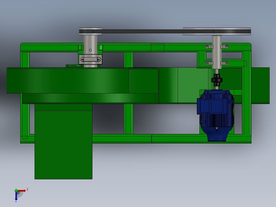 农业机械、播种机(135)俯视图