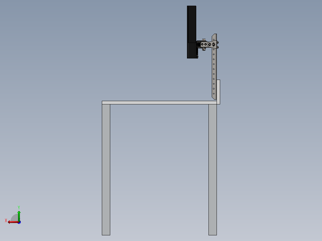 电脑桌(25)后视图