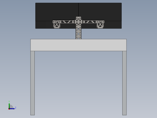 电脑桌(25)左视缩略图