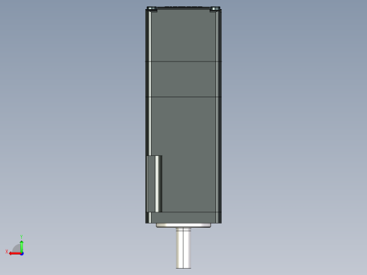SIEMENS(西门子) V90伺服驱动系统1FL6型号伺服电机模型合集-2AF21系列模型合集MF50后视缩略图