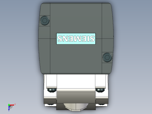 SIEMENS(西门子) V90伺服驱动系统1FL6型号伺服电机模型合集-2AF21系列模型合集MF50俯视缩略图