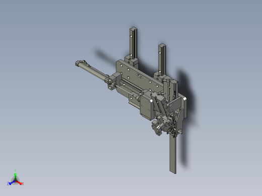 转轴转轴插入机构