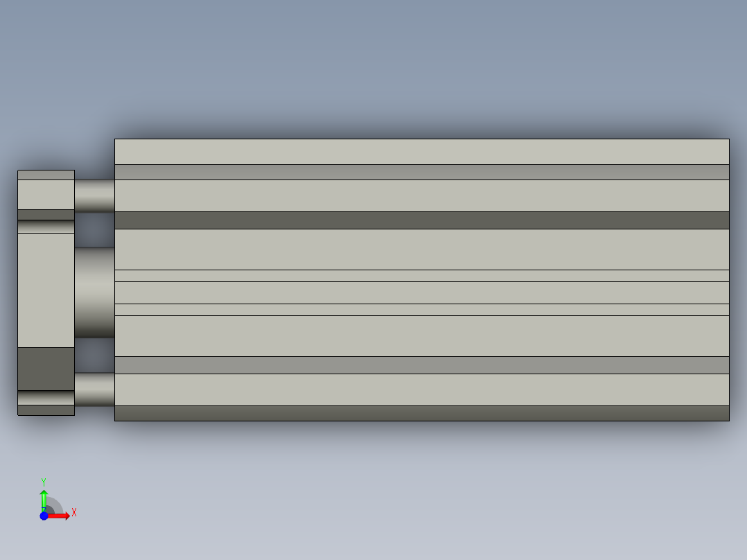 CDQMB32-75-M9NM(SMC)前视图