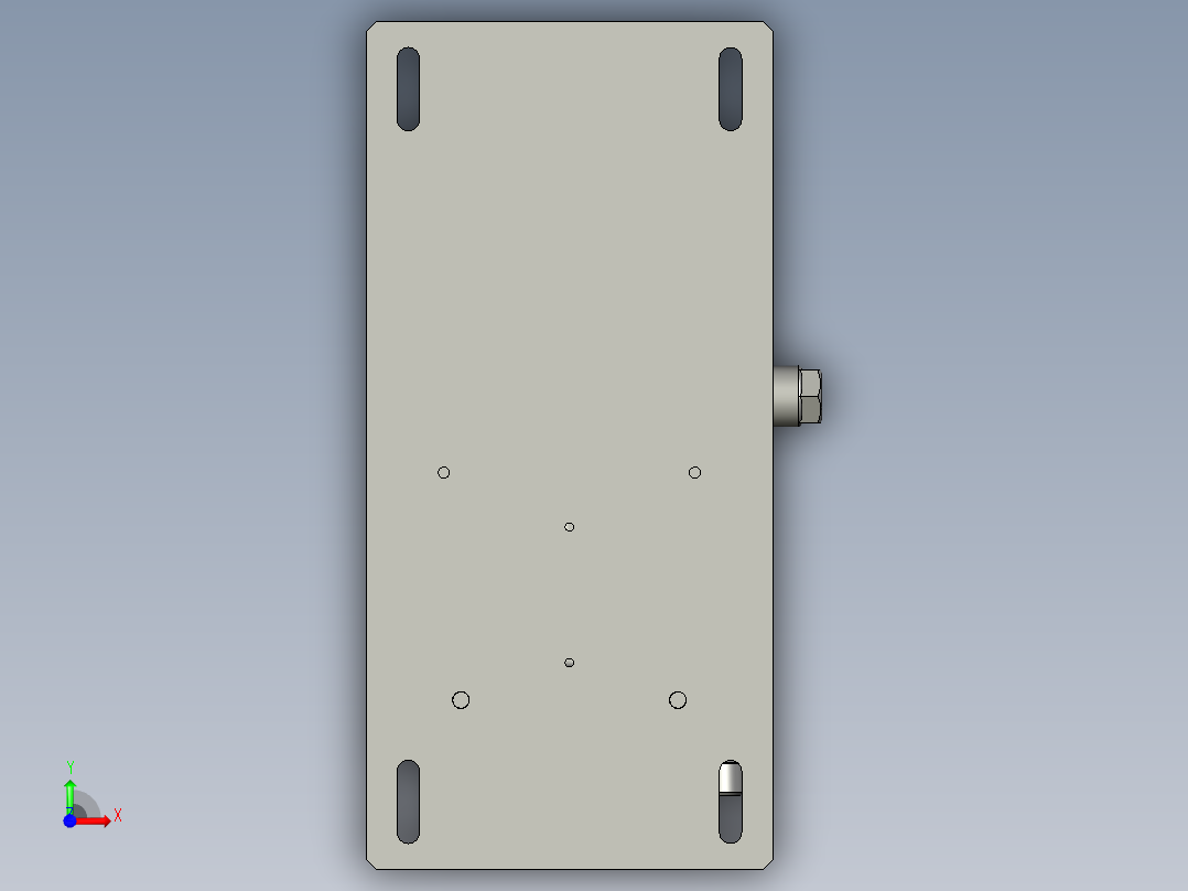 变频不锈钢齿轮泵前视图