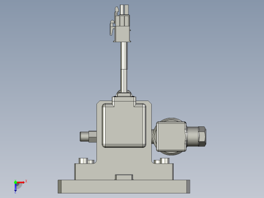 变频不锈钢齿轮泵俯视缩略图