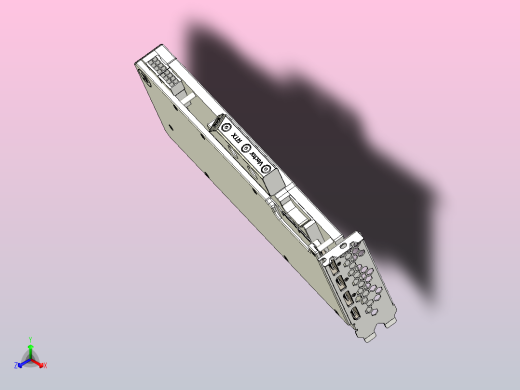 EVGA XC3 3090显卡，上面有EK矢量水块