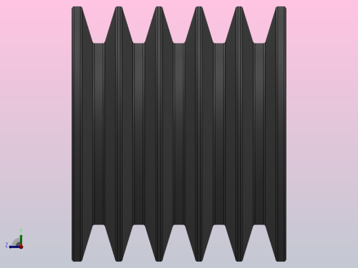 锥套式皮带轮 SPA_SPA90X5右视缩略图