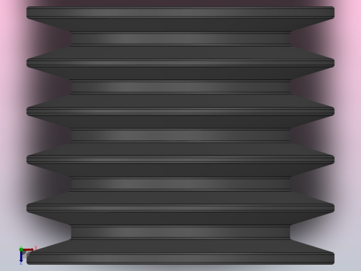 锥套式皮带轮 SPA_SPA90X5俯视缩略图