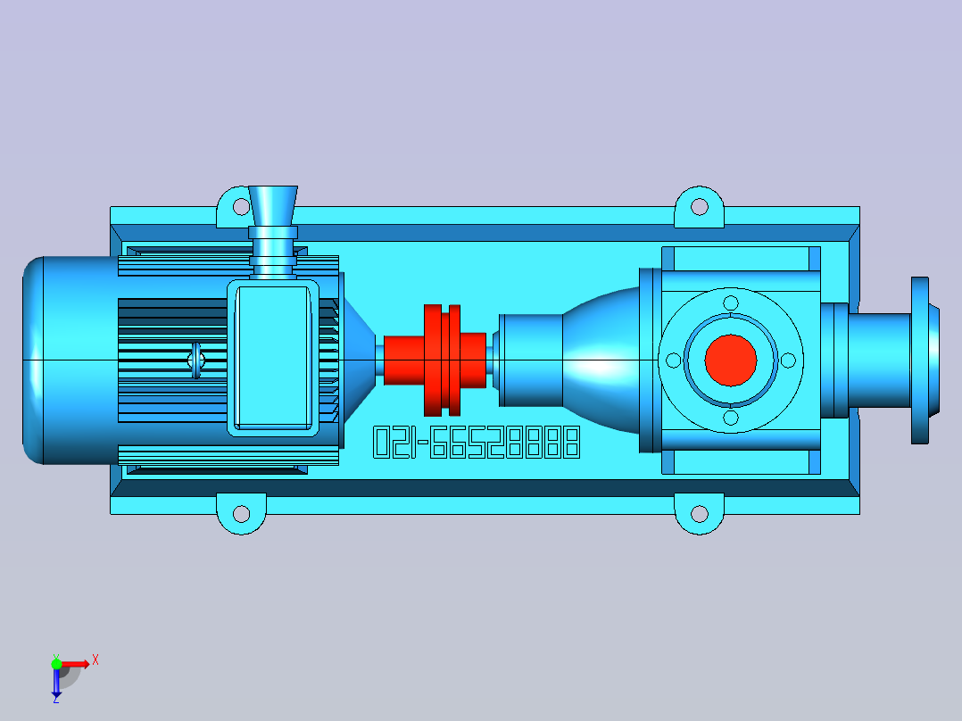 ZW系列无堵塞自吸泵俯视图