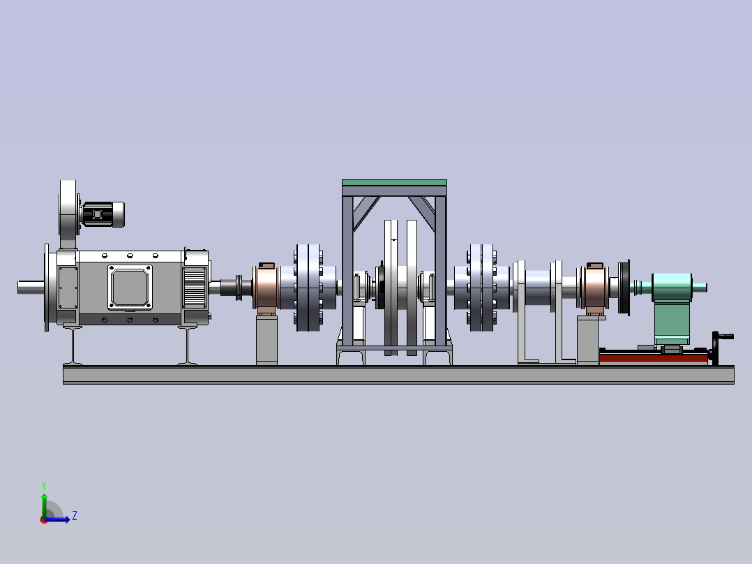 制动试验台 1422551==wb50左视图