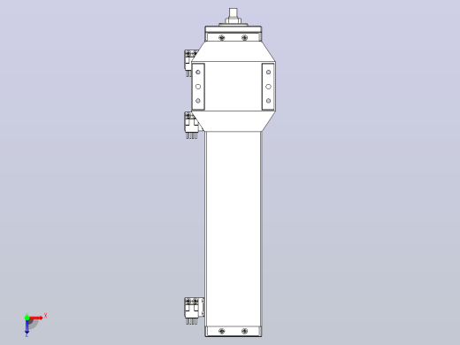钢基模组TPA-KCR-6005C-300A1-M-H0俯视缩略图