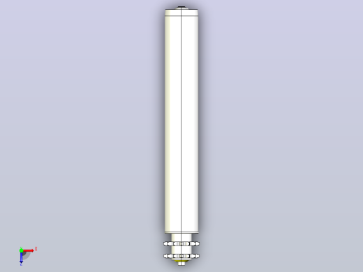 动力输送辊筒-双链轮型 GRF GRFS[GRFS-D60-W400]俯视缩略图