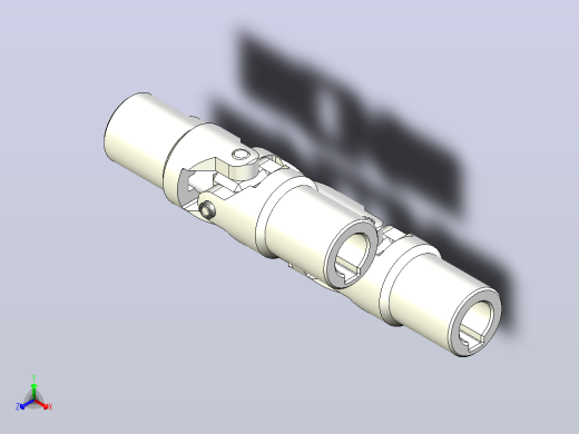 1.2 140 Nm型小型旋转接头-d20 DSTU 3522-97联轴器正等轴测缩略图