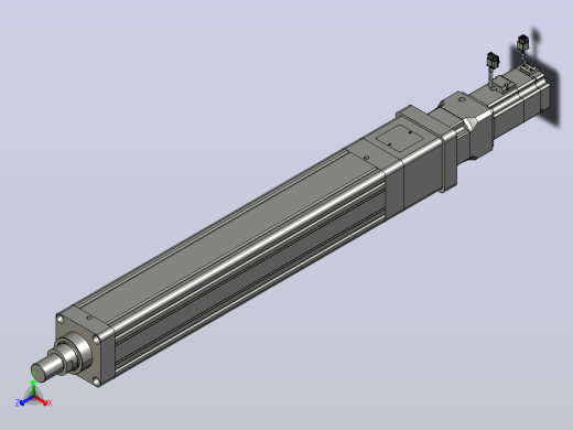 轻载电动缸TPA-ESR100-3210C-L500-M-W-P75-JX-C3