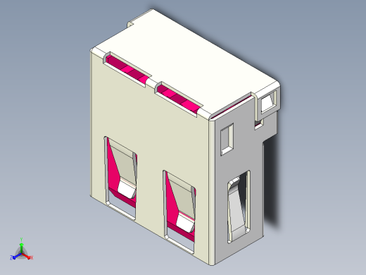USB A 连接器母头 PD