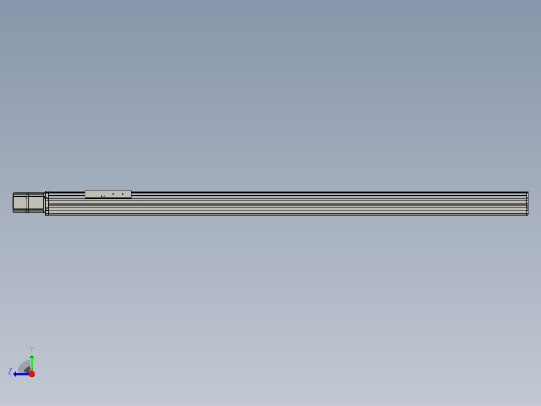 MT136BS半封闭丝杆滑台[MT136BS.L#.1150.BC.P40.C3]右视图