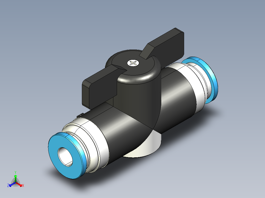 BVU球阀[BVU08]主视图