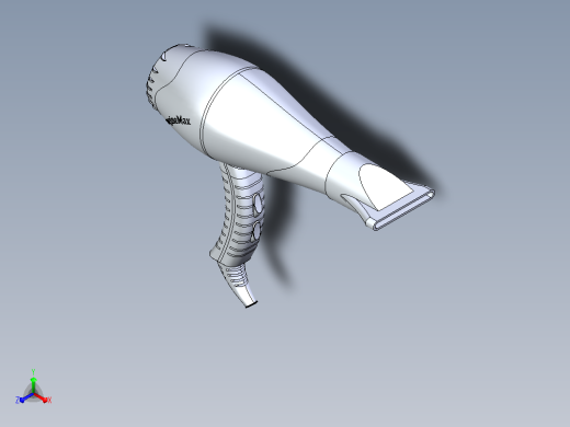 吹风机3D模型