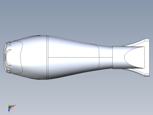 吹风机3D模型俯视缩略图
