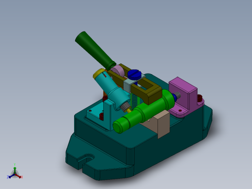 铣半圆键槽铣床夹具