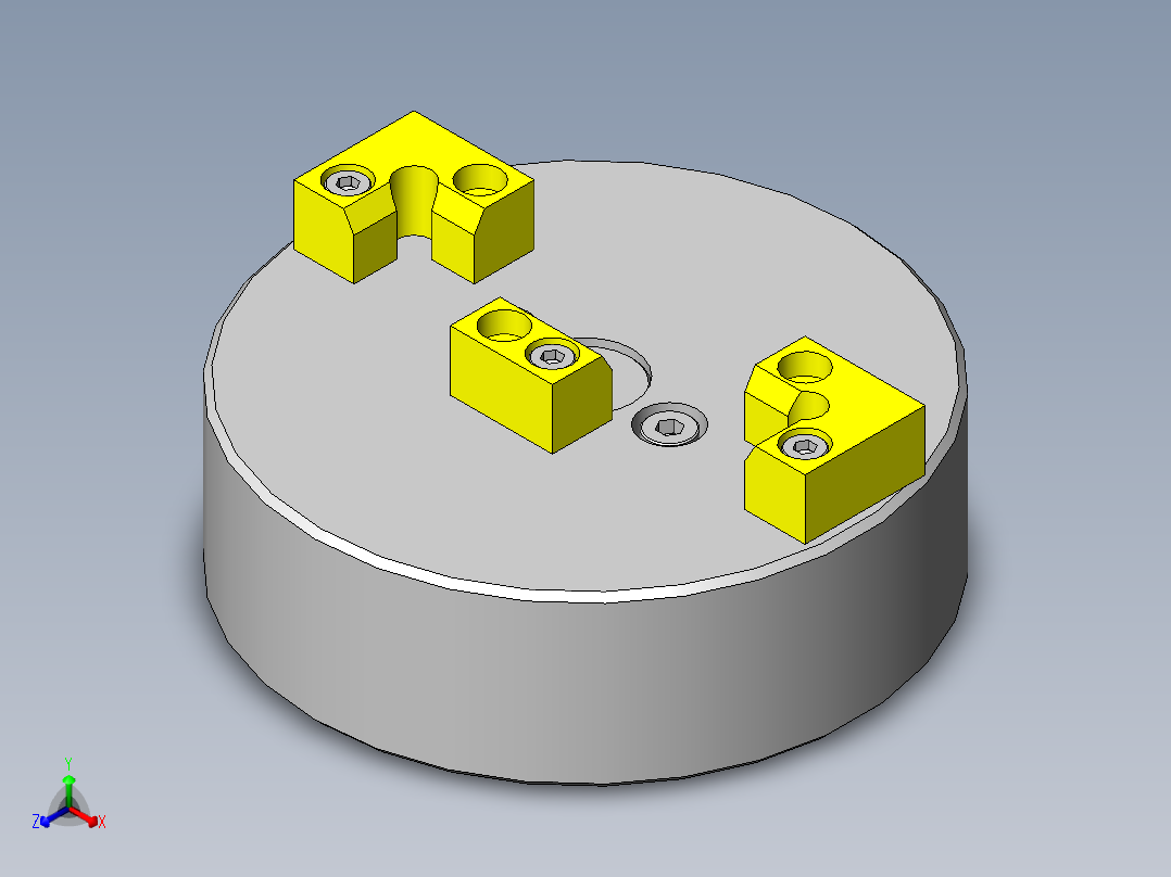 简单构成旋转托盘