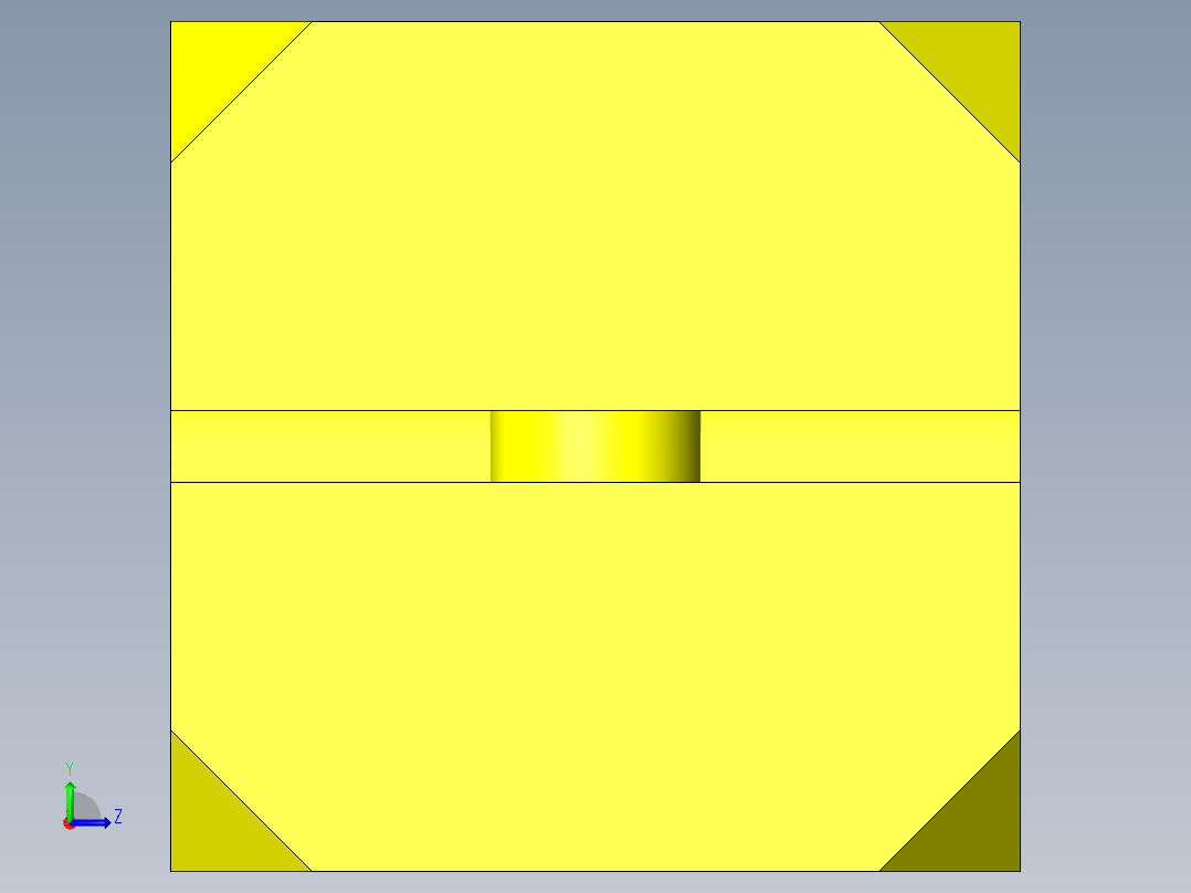 通过送风排出NG产品左视图