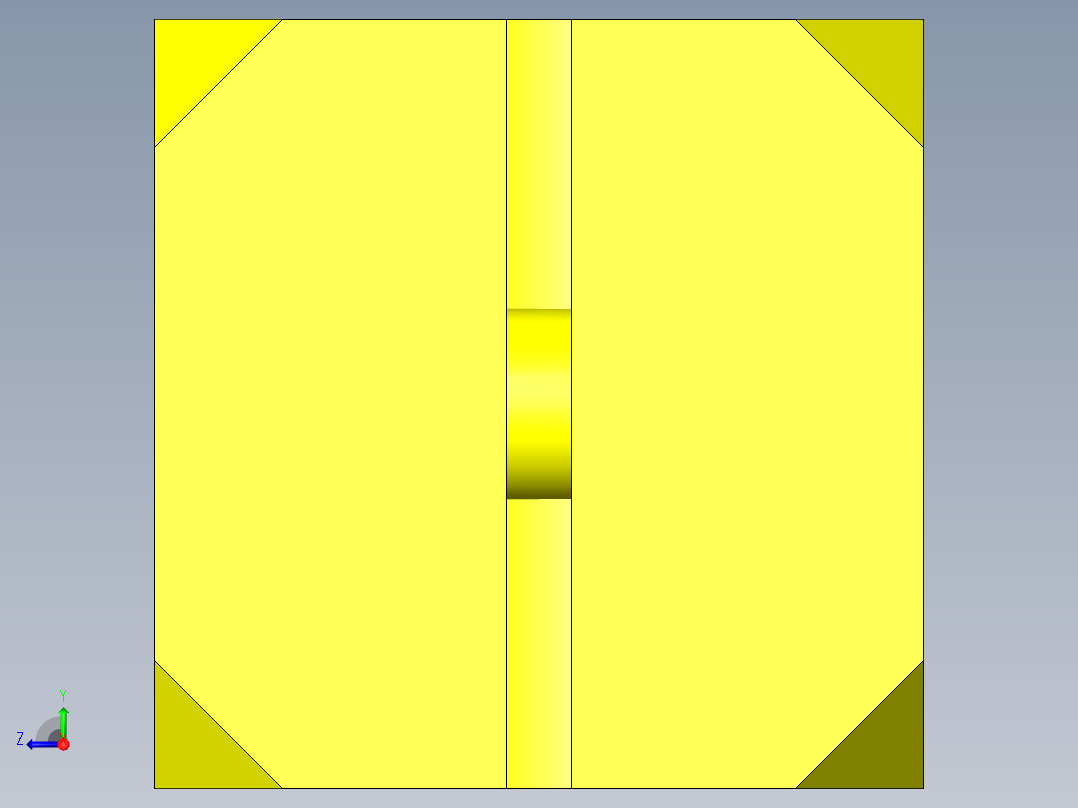 通过送风排出NG产品右视图