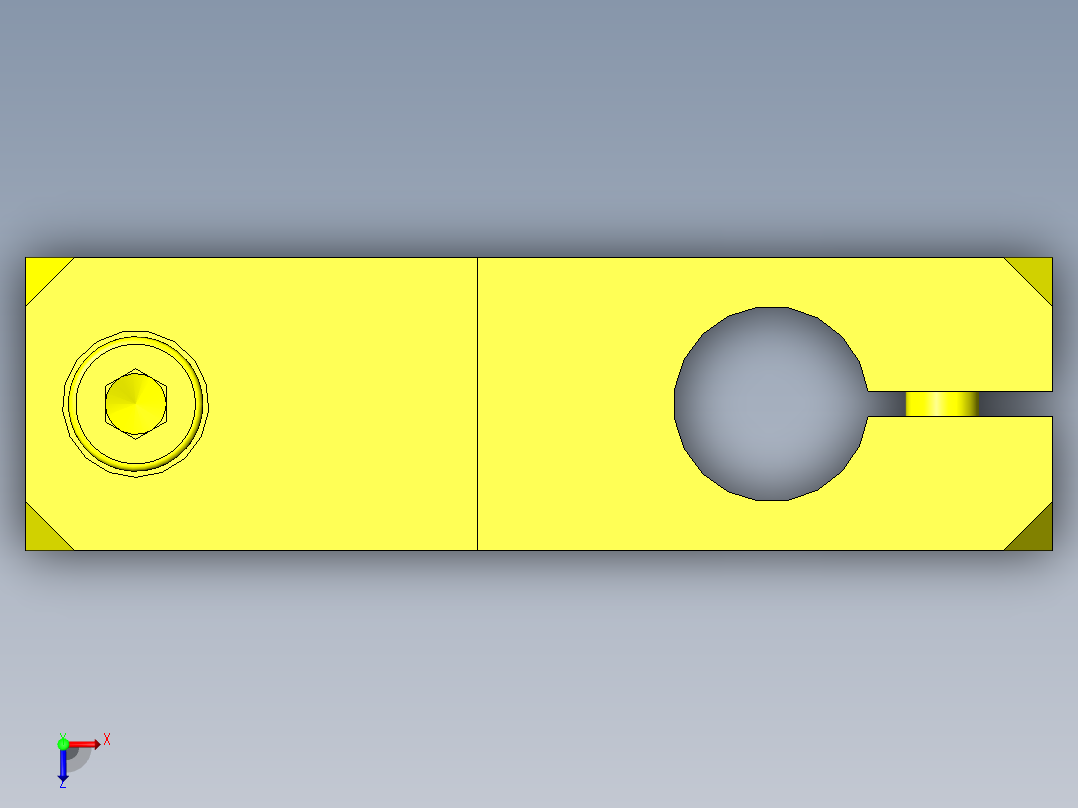 通过送风排出NG产品俯视图