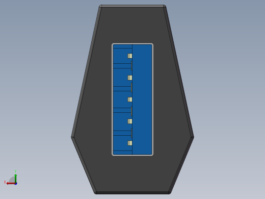 USB3.0读卡器模型后视缩略图