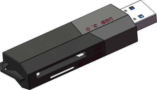 USB3.0读卡器模型缩略图